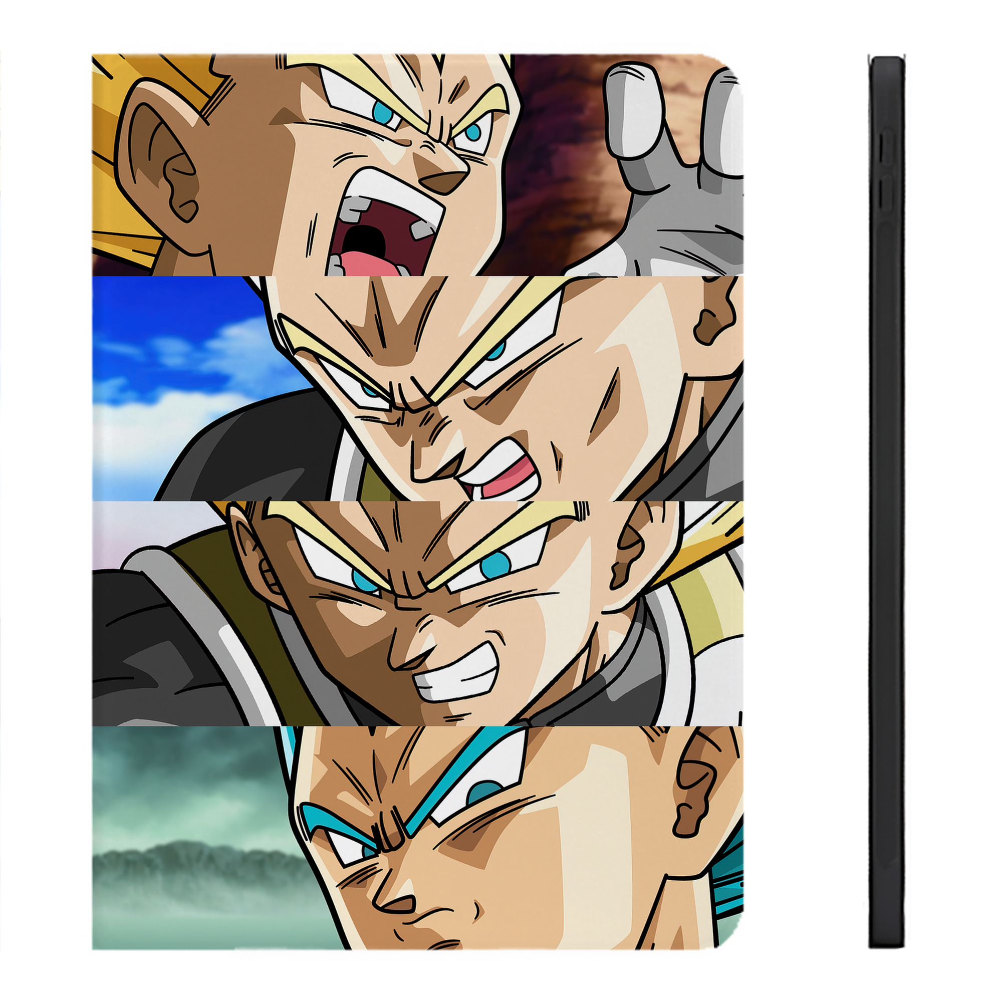 （画像用） ドラゴンボール DRAGON BALL IPadケース ペンホルダー付き ブックスタイルデザイン